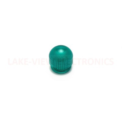 LEDTRONICS LCD780-CGF INDICATOR LENS TRNSP FLUTED DOME GREEN