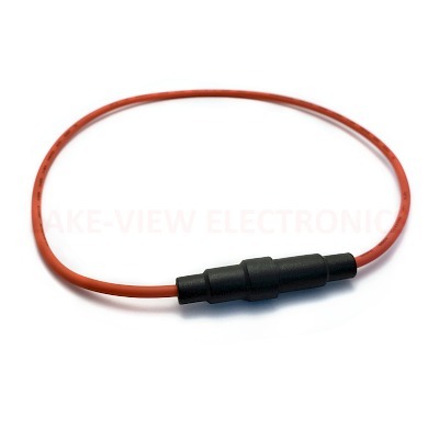 OPTIFUSE LPC-02B-16R FUSE HOLDER IN-LINE 10A 32VDC BLACK BODY