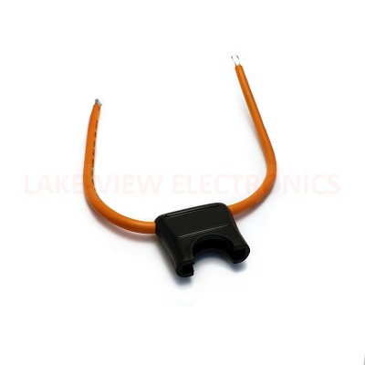 OPTIFUSE LPR-01B-12OR FUSE HOLDER IN-LINE 30A 32VDC BLACK BODY