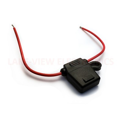 OPTIFUSE LPR-02B-18R FUSE HOLDER IN-LINE W/CAP 30A 58VDC