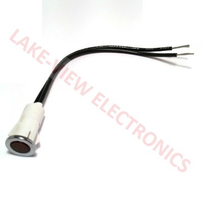 LITTELITE 981-670A-95WRN INDICATOR LAMP 125V RED NEON 6" LEADS SNAP MNT