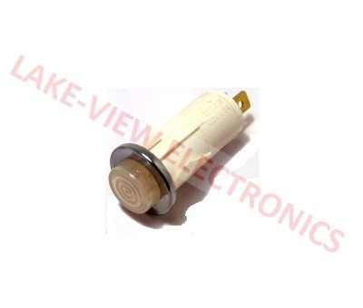 LITTELITE 981-713X-96WWN INDICATOR LAMP 14V WHITE INCAND 0.187" Q.C. TERMINALS SNAP MNT