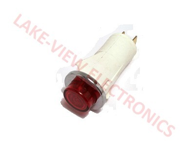 LITTELITE 981-770A-96WRN INDICATOR LAMP 125V RED NEON 0.187" Q.C. TERMINALS SNAP MNT