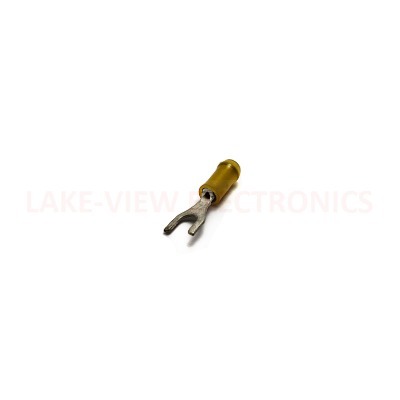 MOLEX 19198-0064 TERMINAL SPADE RING 24-26 AWG #4 STUD AVIKRIMP