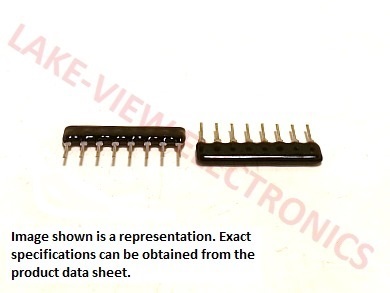 MERITEK RA07103G RESISTOR NETWORK 10K OHM 8P7R 2% SIP