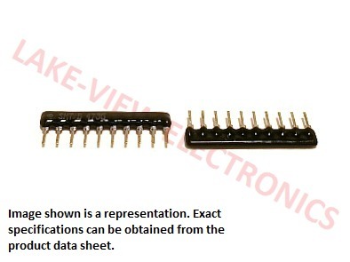 MERITEK RB05104G RESISTOR NETWORK 100K OHM 10P5R 2% SIP