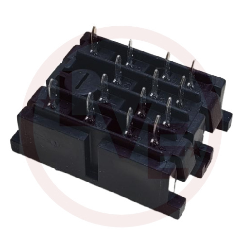 CUSTOM CONNECTOR MR14-PCB-1G RELAY SOCKET 14 PIN PCB W/O GND LUG