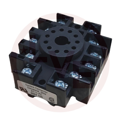 RELAY SOCKET 11 PIN OCTAL STYLE