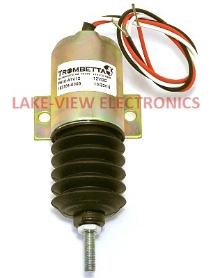 SOLENOID 12V NO SPRING PULL TYPE