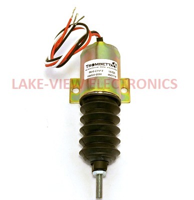 SOLENOID 12V W/F09513 SPRING PULL TYPE