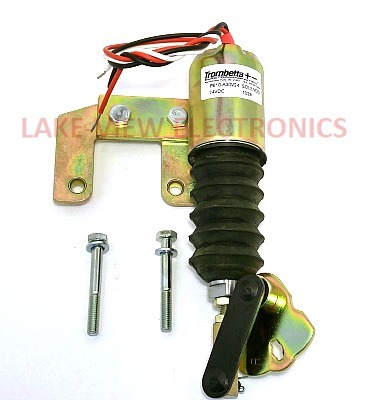 TROMBETTA P610-K2V24 SOLENOID 24V CABLE KIT RIGHT MOUNT PULL TYPE
