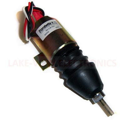 TROMBETTA P612-B1V24 SOLENOID 24V W/E07358 SPRING PULL TYPE