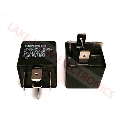 PICKER PC792A-1C-C-12S-RN-X RELAY 12VDC 40A SPDT PLUG IN TYPE SEALED W/RESISTOR  AUTOMOTIVE RELAY