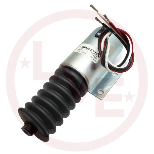TROMBETTA Q613-C1V12 SOLENOID 12V W/F10124 SPRING PUSH TYPE