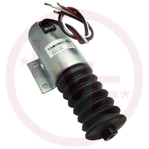 SOLENOID 12V W/F10124 SPRING PUSH TYPE