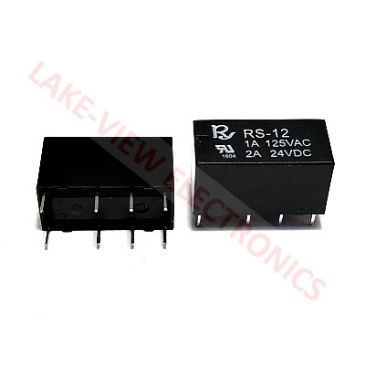 RELAY 12VDC 2A DPDT SENSITIVE PCB MINIATURE RELAY