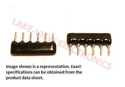 RECTRON RA05472G RESISTOR NETWORK 4.7K OHM 6P5R 2% SIP