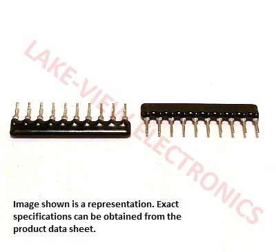 RESISTOR NETWORK 120 OHM 10P5R 2% SIP