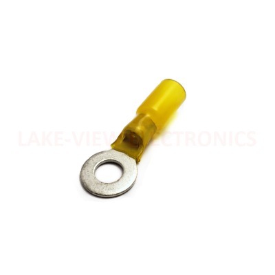 MOLEX 19164-0066 TERMINAL RING 12-10 AWG 1/4" STUD PERMA-SEAL
