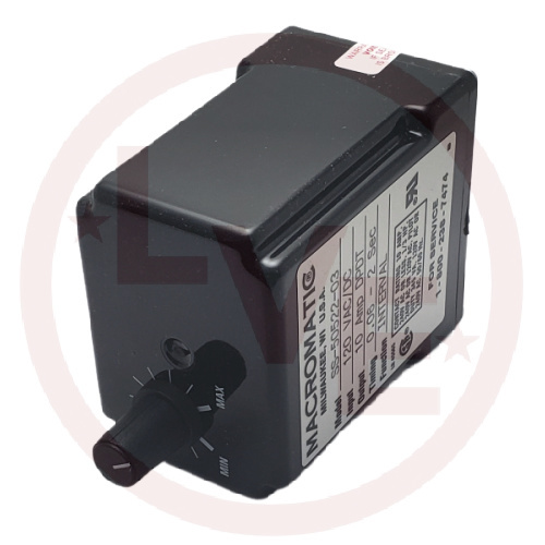 MACROMATIC SS-50522-03 RELAY TIMER 120V 10A DPDT 8 PIN OCTAL PLUG