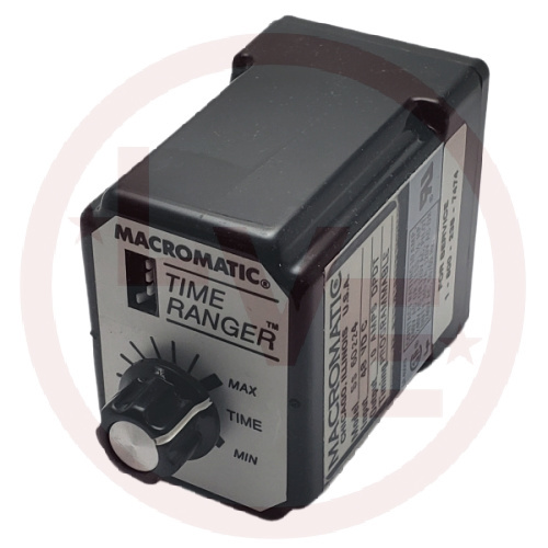 MACROMATIC SS-60224 RELAY TIMER 48V 10A DPDT 8 PIN OCTAL PLUG