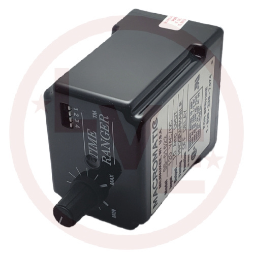 MACROMATIC SS-61622 RELAY DPDT 120VAC/DC 10A TIME DELAY OFF