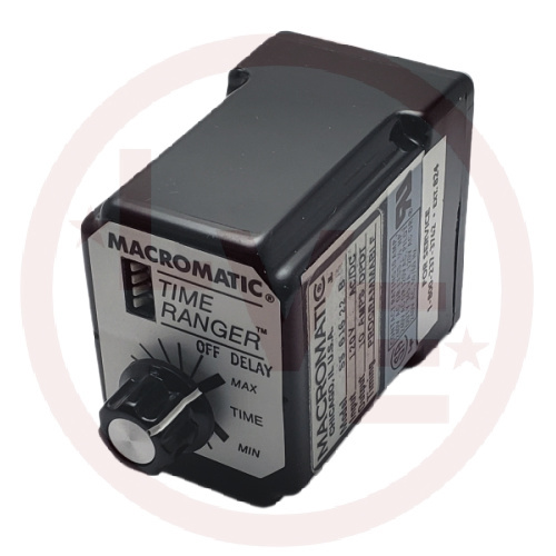 MACROMATIC SS-61622B RELAY TIMER 120V 10A DPDT 11 PIN OCTAL PLUG