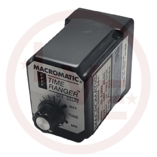 MACROMATIC SS-61922 RELAY TIMER 120V 10A DPDT 11 PIN OCTAL PLUG