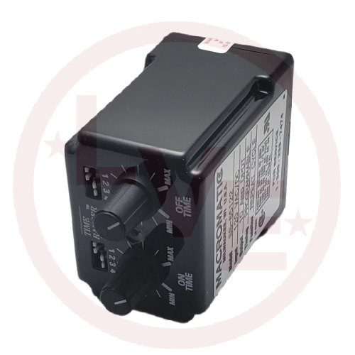MACROMATIC SS-65122 RELAY TIMER 120V 10A DPDT 8 PIN OCTAL PLUG
