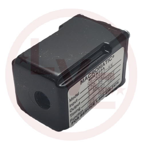 MACROMATIC SS-8562-KK RELAY TIMER 120V 3A SPDT 8 PIN OCTAL PLUG