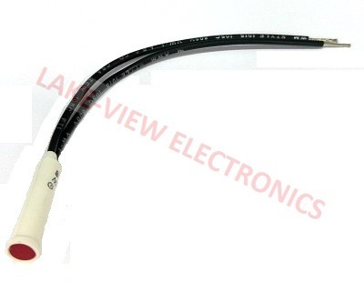 SOLICO 1850-1-10-20110 INDICATOR 125V RED NEON 6" LEADS PNL MT LIGHT