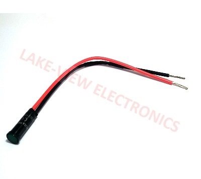 SOLICO 2113-1-20-20340 INDICATOR 28V GREEN LED 6" LEADS PNL LIGHT