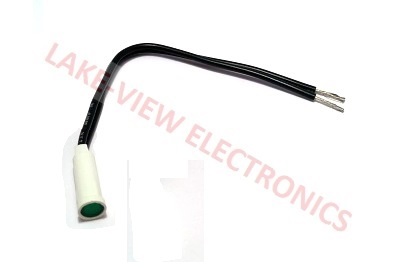 SOLICO 2135-1-10-20340 INDICATOR 14V GREEN INCAND 6" LEADS PNL MT LIGHT