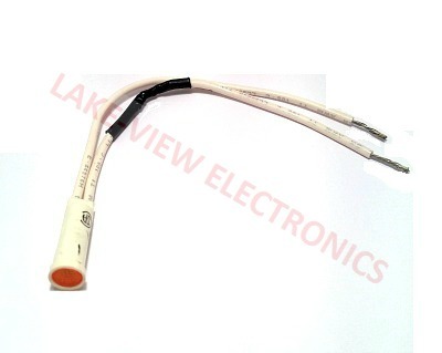 SOLICO 2150-1-10-20320 INDICATOR 125V AMBER NEON 6" LEADS PNL LIGHT