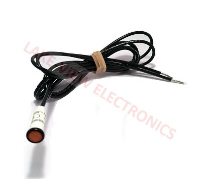 SOLICO 2152-X-13-20320.0003 INDICATOR 250V AMBER NEON 6" LEADS PNL LIGHT