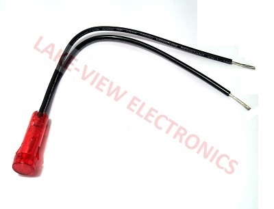 SOLICO 2339-1-00-35610 INDICATOR 28V RED INCAND 6" LEADS PNL MT LIGHT