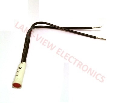 SOLICO 2412-1-11-20110 INDICATOR 14V RED LED 6" LEADS PNL MT LIGHT