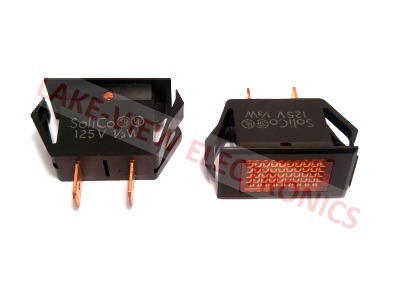 SOLICO 2550-4-20-45320 INDICATOR 125V AMBER NEON 0.250" Q.C. TABS PNL MT LIGHT
