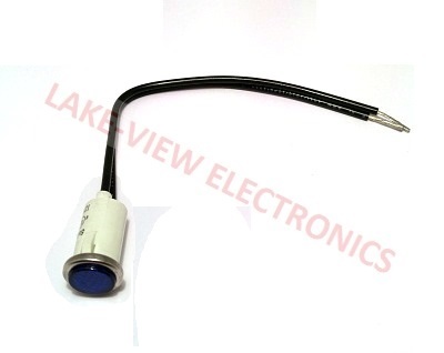 SOLICO 2950-1-11-37350 INDICATOR 125V BLUE NEON 6" LEADS PNL LIGHT