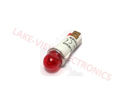 SOLICO 3013-4-11-41610 INDICATOR 28V RED LED 0.250" Q.C. TABS PNL LIGHT