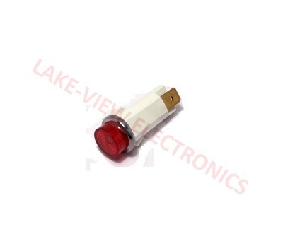 INDICATOR 28V RED LED 0.250" Q.C. TABS PNL LIGHT