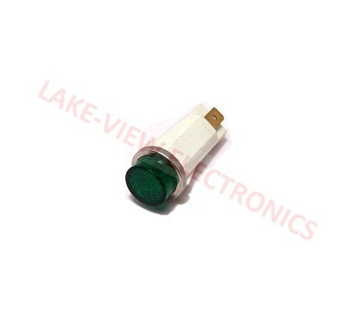 SOLICO 3039-3-11-38340 INDICATOR 28V GREEN INCAND 0.187" Q.C. TABS PNL LIGHT