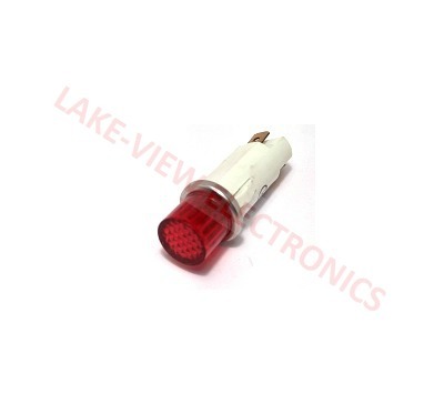 INDICATOR 28V RED INCAND 0.187" Q.C. TABS PNL LIGHT