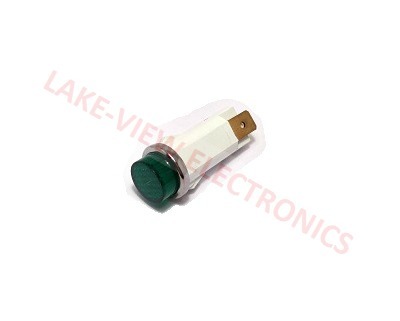 SOLICO 3039-4-12-38340 INDICATOR 28V GREEN INCAND 0.250" Q.C. TABS PNL LIGHT