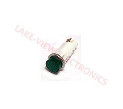 SOLICO 3050-3-11-38340 INDICATOR 125V GREEN NEON 0.187" Q.C. TABS PNL LIGHT