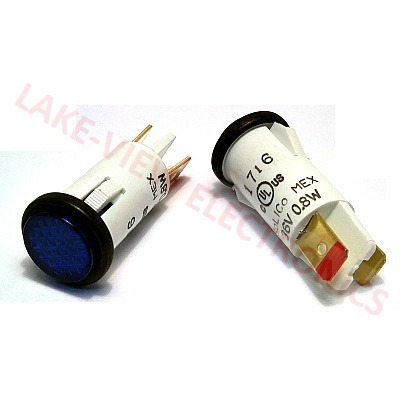 INDICATOR BLUE 0.250" Q.C. TABS PNL LIGHT