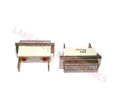 SOLICO 3639-4-12-52330 INDICATOR 28V CLEAR INCAND 0.250" Q.C. TABS PNL LAMP