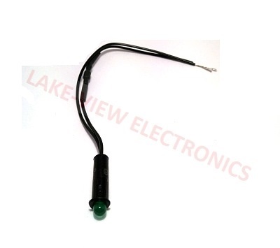 SOLICO 4515-1-20-01040 INDICATOR 125V GREEN LED 6"LEADS