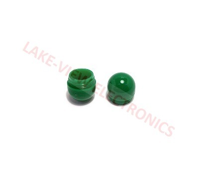 INDICATOR LENS CAP GREEN TRANSLUCENT DOME