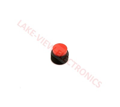 INDICATOR LENS CAP RED ROUND TRANSLUCENT